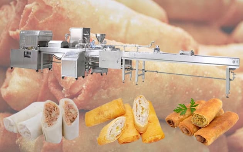 Supplier Handover Notes for Egg Roll Equipment